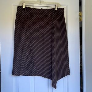 Laundry by Shelli Segal Asymmetrical Hem Skirt Size 8